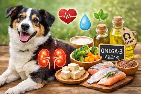 犬の腎臓に良い食べ物とその効果