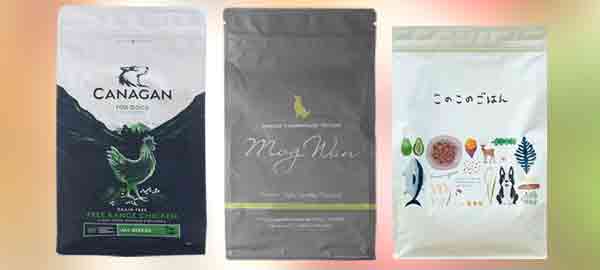 モグワン・カナガン・このこのごはんを仕様で比較