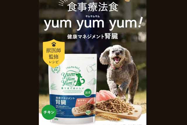 腎臓病の犬に適した「ヤムヤムヤム腎臓」
